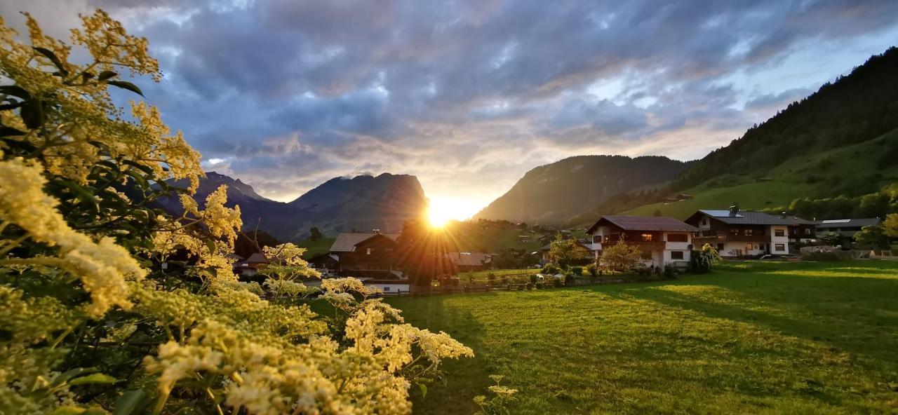 Ferienwohnung Urlaub bei Moses Schoppernau Exterior foto