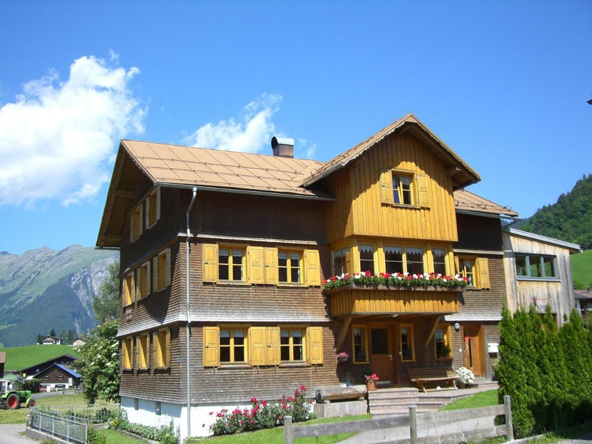 Ferienwohnung Urlaub bei Moses Schoppernau Exterior foto